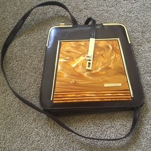 COPY - Vintage brown purse with clasp